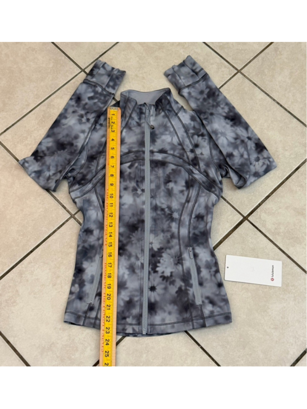 LULULEMON DEFINE JACKET NULU MEADOW HAZE GRAY MULTI SIZE 6 - Picture 5 of 6